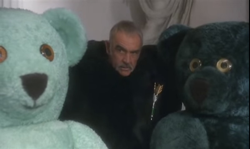 If you’re in a teddy bear suit, talking to a table of people in teddy bear suits, it’s time to chew the scenery.